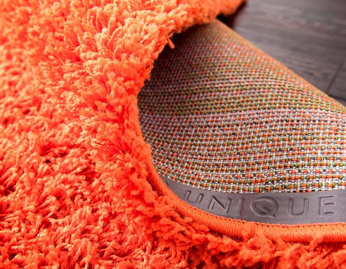 Unique Loom Solid Shag Collection Area Rug - Image 6