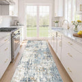 Runner Rug Non Slip Rugs: 3x10 Hallway Kitchen Washable Abstract Soft Modern by LOONGRUG