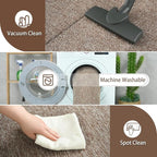 AROGAN Washable 6×9 Living Room Rug, Modern Area Rugs - Image 4