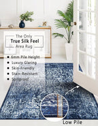 vivorug Runner Rug 2'x7' Vintage Washable Non-Slip Runners - Image 4