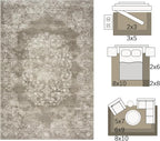 jinchan Washable Area Rug 6x9 for Living Room - Image 2