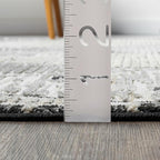 Abani Viva Cream & Grey Area Rug 5' x 8' - Image 7