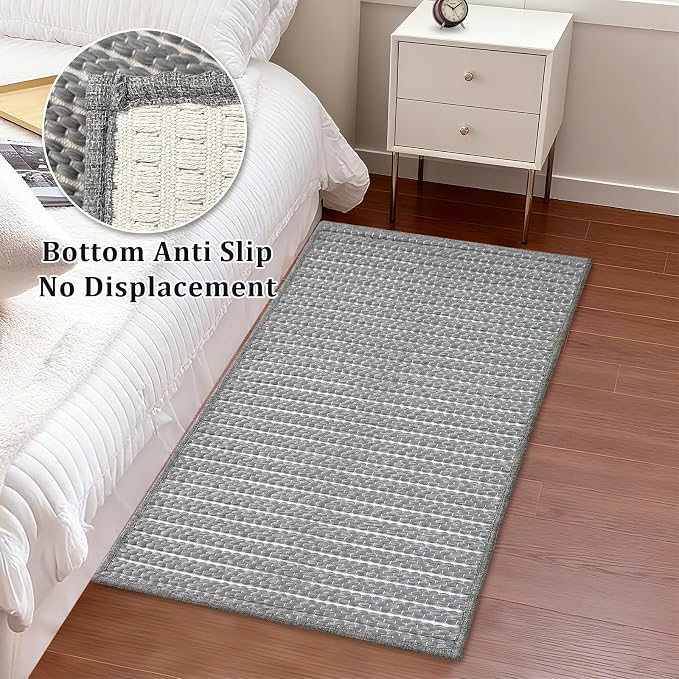 Grey Bathroom Rugs - Image 3