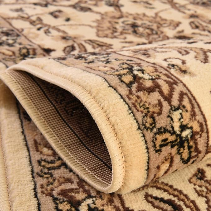 Rugs.com Yasmin Collection Rug – 8 Ft Square Ivory Medium Rug Perfect - Image 8