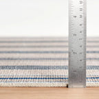 Dash & Albert Nimes Ticking Neutral Machine Washable Rug, 7.5 X 9.5 Feet - Image 4