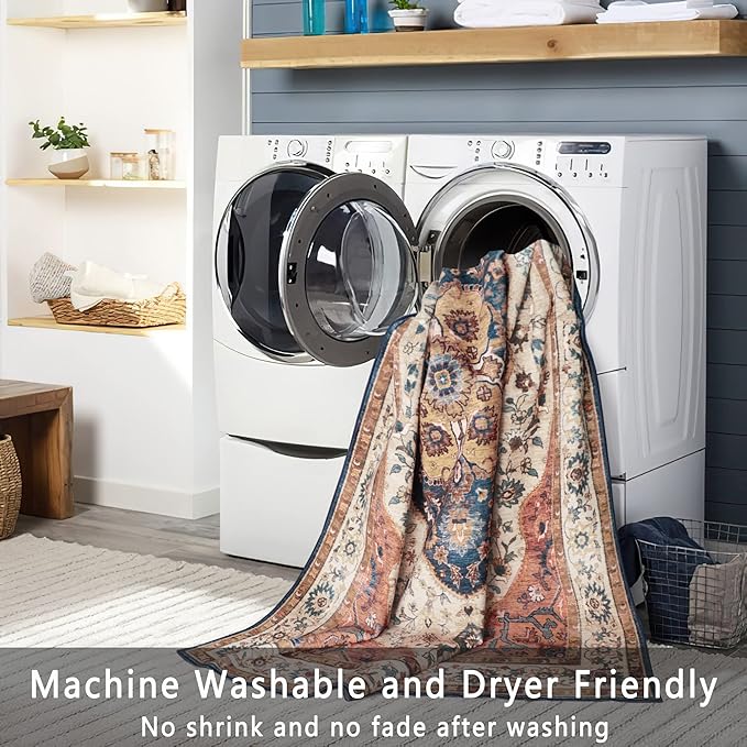 vivorug Runner Rug 2x10 Machine Washable Rug - Image 4