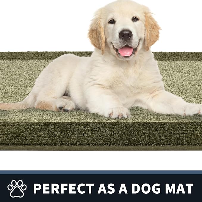 PURRUGS Dirt Trapping Door Mat 24" x 70", Non-Slip/Skid Machine Washable - Image 4