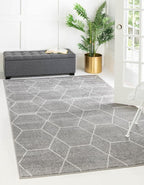 Unique Loom Trellis Frieze Collection Area Rug by UniqueLoom