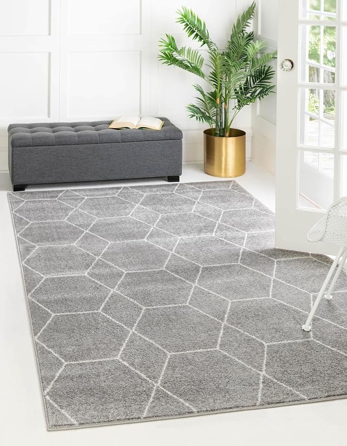 Unique Loom Trellis Frieze Collection Area Rug by UniqueLoom