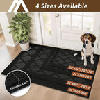 COSY HOMEER Non-Slip Door Mat 20"x32", Entryway Rugs Low Profile Absorbent Dirt - Image 5