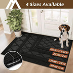 COSY HOMEER Non-Slip Door Mat 36"x60", Entryway Rugs Low Profile Absorbent Dirt - Image 5