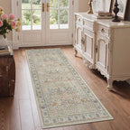 Bavni 2'6''x6 Rug Runners for Hallways, Washable Runner Rug Non Slip, Vintage - Image 4