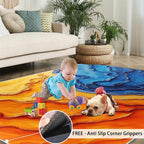 Navy Blue Rugs for Bedroom - Image 5
