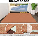 IOHOUZE Washable Area Rug 3x5 Non Slip Rubber Backed Woven Rugs - Image 3