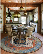 Lahome Ultra-Thin Round Rugs - 6ft Washable Round Area Rugs - Image 7