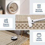 GarveeHome Modern Bordered 8x10 Area Rugs - Image 5