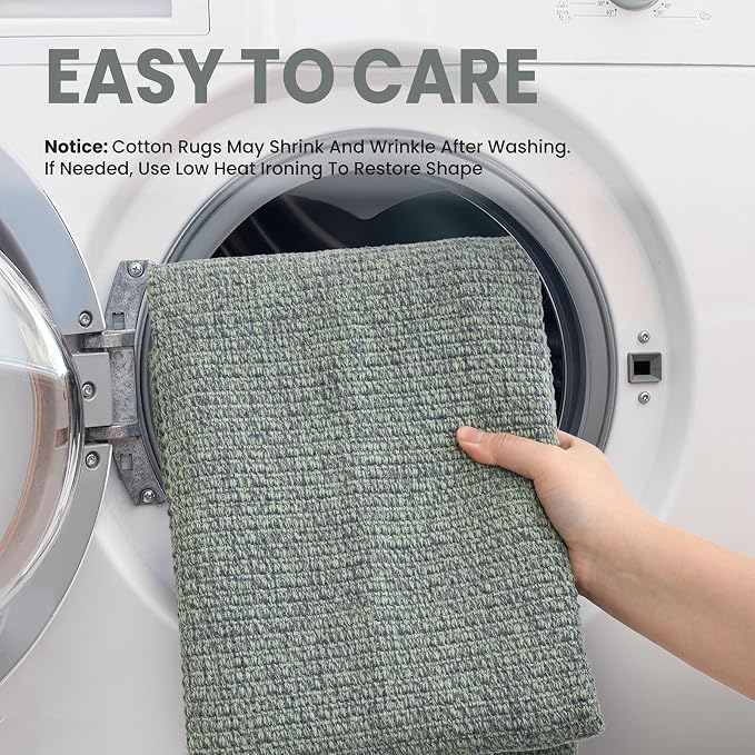 EARTHALL Washable Runner Rug 2x12 Ft Non Slip Runners - Image 3