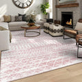 8x10 Machine Washable Area Rug for Living Room, Kids and Pets Friendly for by GERUIMO