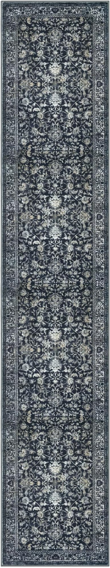 KILOCOCO Runner for Hallway 3x14 Runner Rug Printed Vintage Floral Washable Rug - Image 9