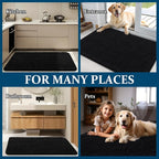OLANLY Dog Door Mat for Muddy Paws 59x32, Absorbs Moisture and Dirt, Absorbent - Image 8