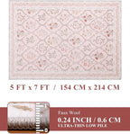 YIHOUSE 5x7 Washable Rug for Bedroom, Girls Dorm - Image 8