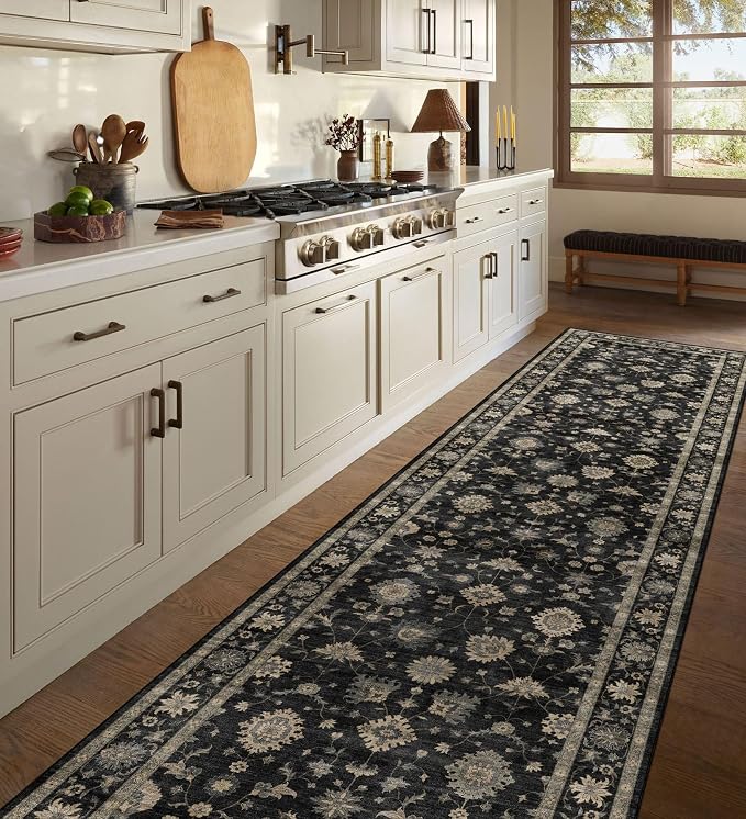 Washable Hallway Runner Rug 2.5x12ft - Image 5