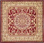 Unique Loom Versailles Collection Traditional Classic Medallion Floral Motif by UniqueLoom