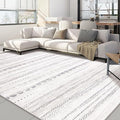 Nakagishi 7x10 Area Rug Living Room: Washable Boho Large Neutral Soft Farmhouse by NakagishiAreaRug