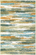 Modern Abstract 6x9 Machine Washable Living Room Rug Non-Slip Soft Bedroom Area - Image 9