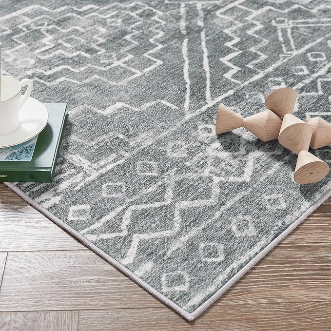 jinchan Moroccan Runner Rug 2x5 - Image 6