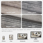 Joydeco 5x7 Area Rugs for Living Room, Washable Modern Abstract Non Slip Soft - Image 9