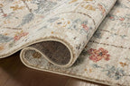 Loloi Rifle Paper Co. Laurel Collection LAU-05 Ivory 2'-8" x 10' Runner Rug - Image 6