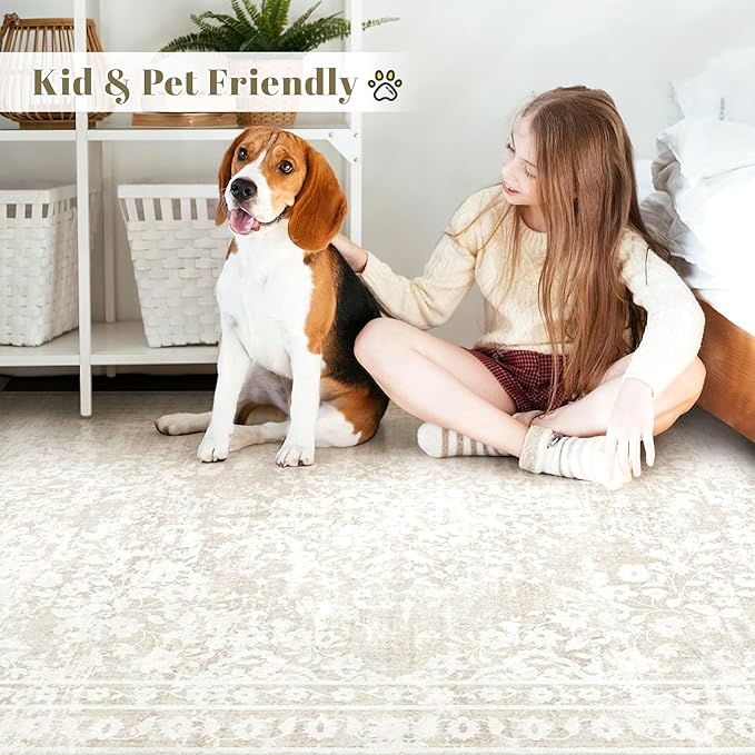 Vintage Living Room Area Rug - Image 4