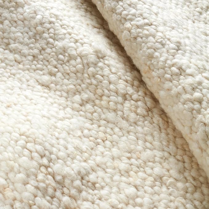 Dash & Albert Holmstead Ivory Handwoven Wool Rug, Runner-2.5 X 8 Feet, Ivory - Image 5