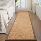 Washable Hallway Runner Rug 2x8 Jute Like Kitchen Runner Mat Rugs Non Slip - Image 7