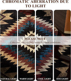 YIHOUSE Rustic Cabin Area Rug for Living Room 8x10, Machine Washable Lodge Bear - Image 4