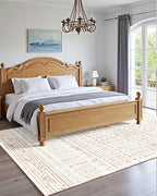 VEVOR 6 x 9 ft Area Rug Large Washable Rug Non-Slip and Tear-Resistant Soft - Image 4