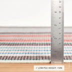 Dash & Albert Ranch Stripe Machine Washable Rug, 3 X 5 Feet - Image 5