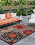 Unique Loom Outdoor Modern Collection Area Rug by UniqueLoom