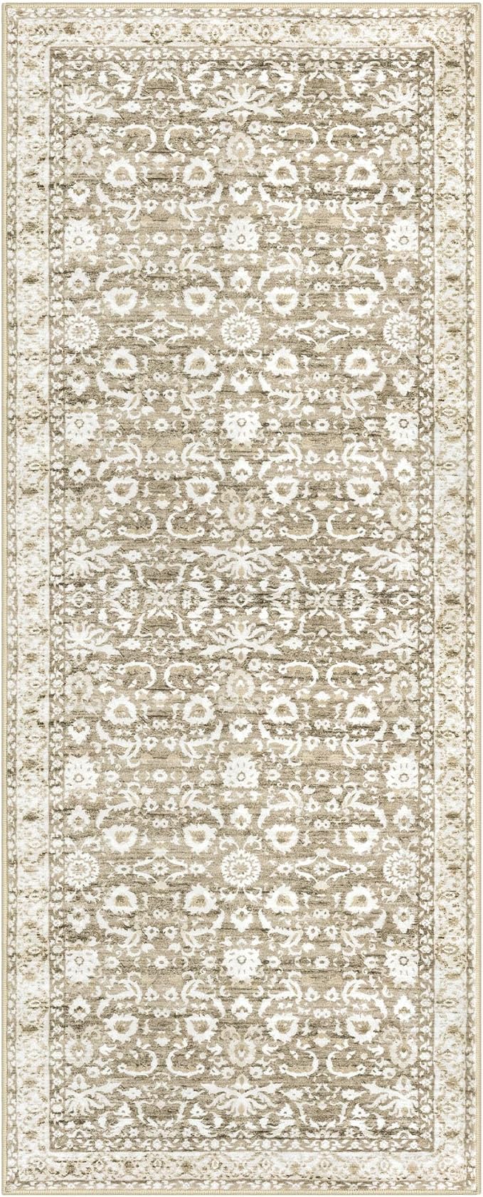 Vintage Floral 2x5 Runner Rug - Image 9