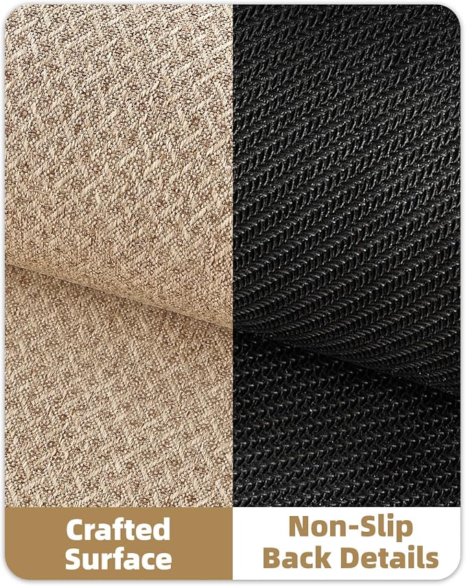 Color&Geometry Ultra Thin Indoor Door Mat Non Slip Rubber Backed Dirt Trapper - Image 6