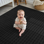 CAMILSON Modern Black Non Slip Rug 5x7 Ultra Soft High Pile Area Rugs Non Skid by CAMILSONIndoorOutdoorAreaRugs