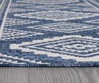 Beverly Rug Waikiki Boho Indoor Outdoor Rug 8x10, Washable Outside Carpet - Image 9