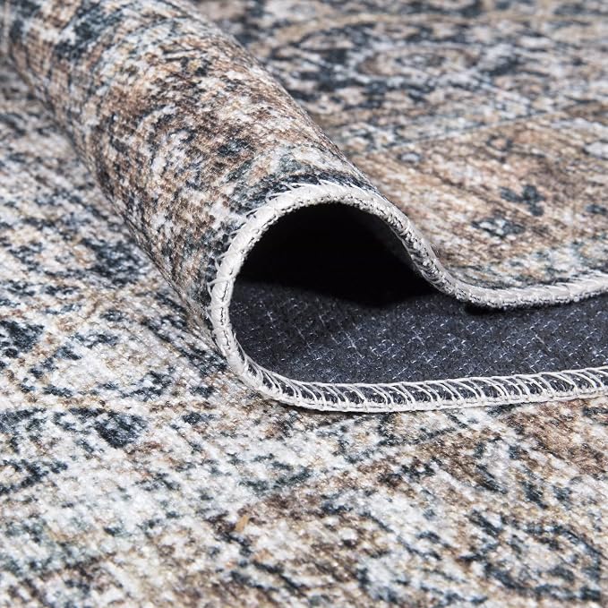 Bloom Rugs Caria Washable Non-Slip 12 ft Runner - Image 4