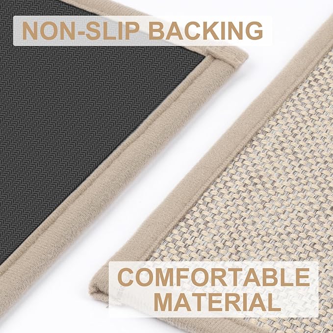 LEKEEPGO Door Mat 24"x47", Non Slip Door Mat Indoor Entrance, Rubber Backing - Image 3
