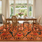 Moynesa Area Rugs 9x12 Fall Home Decor, Bohemian Scandinavian Modern Country - Image 8