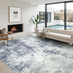 Washable Area Rugs for Living Room 9x12 by AREAMAY