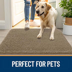 OLANLY Dog Door Mat for Muddy Paws 24x16, Absorbs Moisture and Dirt, Absorbent - Image 6