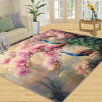 Peacock Magnolia Rug Small - Image 2