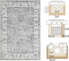 jinchan Fiora 4x6 Area Rugs for Bedroom - Image 2